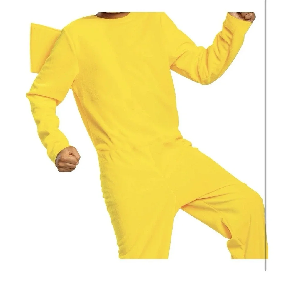 Pokemon Pikachu Halloween Costume Jumpsuit Brand New Size Kids‎ Medium 7-8